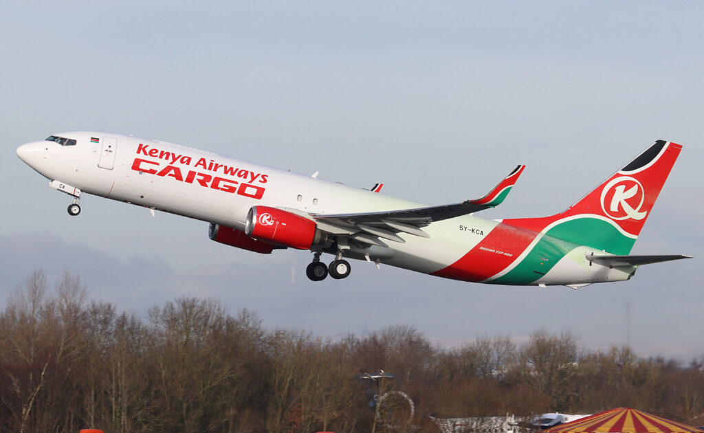 KQ Cargo Plane Nextduo Logistics